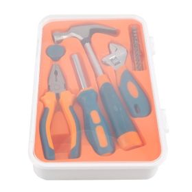Household Hand Tools kits - 17 Piece by ,Set Includes ‚Äì Hammer, Wrench,Screwdriver Set, Pliers (Tool Kit for the Home, Office, or Car)