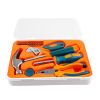 Household Hand Tools kits - 17 Piece by ,Set Includes ‚Äì Hammer, Wrench,Screwdriver Set, Pliers (Tool Kit for the Home, Office, or Car)