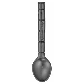KA-BAR Knives, Krunch Spoon/Straw, Survival Tool, Black, Creamid Polymer Construction