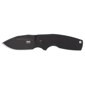 SOG, Stout SJ Knife, 2.6", Titanium Nitride Finish, Black
