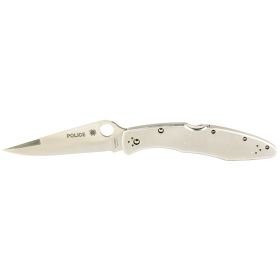 Spyderco, Police, Folding Knife, Circle Thumb Hole/Pocket Clip