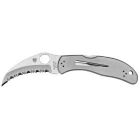 Spyderco, Harpy, 2.75" Knife, Hawkbill, Circle Thumb Hole/Pocket Clip