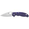 Spyderco, Manix 2, 3.375" Folding Knife, Dark Blue G-10