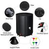 132 Gallon Folding Rain Barrel Water Collector Black