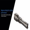 WUBEN-T105 charging LED flashlight, CREE XPL-V5 LED, DTP Coopper board, for better radiator, aircraft aluminum alloy fuselage, suitable for emergency