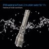 WUBEN-T105 charging LED flashlight, CREE XPL-V5 LED, DTP Coopper board, for better radiator, aircraft aluminum alloy fuselage, suitable for emergency