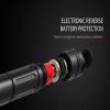 WUBEN T101 can charging LED flashlight, CREE XHP70-P2 LED, DTP Coopper board, for better radiator, aircraft aluminum alloy fuselage, suitable for emer