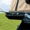 Triangle Aluminium Black Hard Shell Beige Rooftop Tent Scout MAX Series -  With Two Rainflies of Different Colors