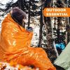 Portable Lightweight Emergency Sleeping Bag, Blanket, Tent - Thermal Bivy Sack For Camping, Hiking, And Outdoor Activities - Windproof And Waterproof