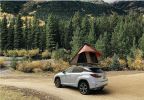 Triangle Aluminium Black Hard Shell Beige Rooftop Tent Scout MAX Series -  With Two Rainflies of Different Colors