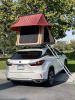 Triangle Aluminium Black Hard Shell Beige Rooftop Tent Scout MAX Series -  With Two Rainflies of Different Colors