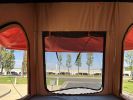 Triangle Aluminium Black Hard Shell Beige Rooftop Tent Scout MAX Series -  With Two Rainflies of Different Colors
