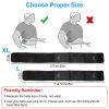 Belly Band Holster For Concealed Carry Unisex Waistband Holster For Man Woman Right Left Hand Draw Fit For Smith and Wesson, Shield, Glock 19, 17, 42,